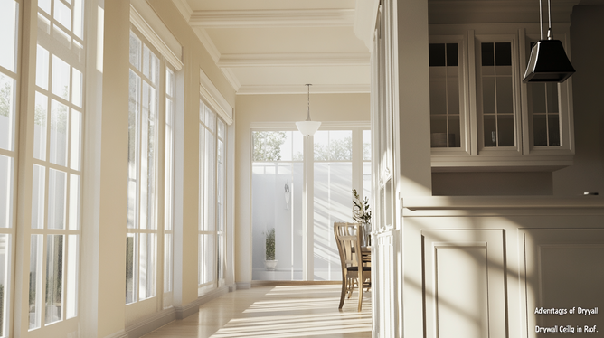 5 Vantagens do Forro de Drywall em Telhado