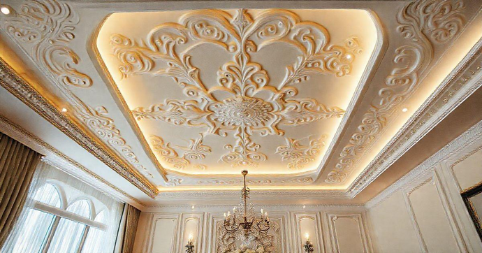 Forro de Gesso Decorado: Estilo e Elegância