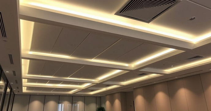 Forro de Drywall com Tabica: Vantagens e Aplicações Forro de Drywall com Tabica: Vantagens e Aplicações