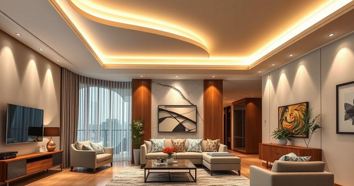 Forro Drywall para Sala: Variedade, Estilos e Vantagens