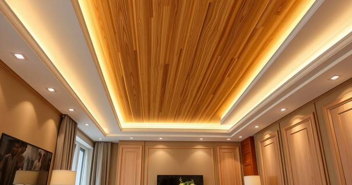 Forro PVC Cor Madeira é a Solução Ideal para Ambientes Elegantes e Modernos Forro PVC Cor Madeira é a Solução Ideal para Ambientes Elegantes e Modernos