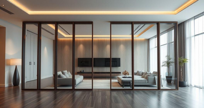 Transforme Seu Espaço com Divisórias de Alto Padrão: Estilo e Funcionalidade para Ambientes Modernos Transforme Seu Espaço com Divisórias de Alto Padrão: Estilo e Funcionalidade para Ambientes Modernos