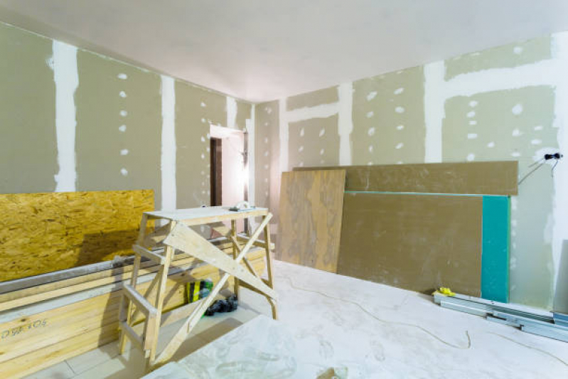 Divisória de Drywall para Quarto Moeda - Divisória para Ambientes Internos Drywall