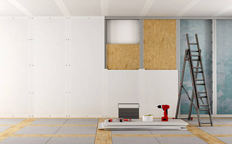 Forros Drywall Quarto Capim Branco - Forro com Drywall