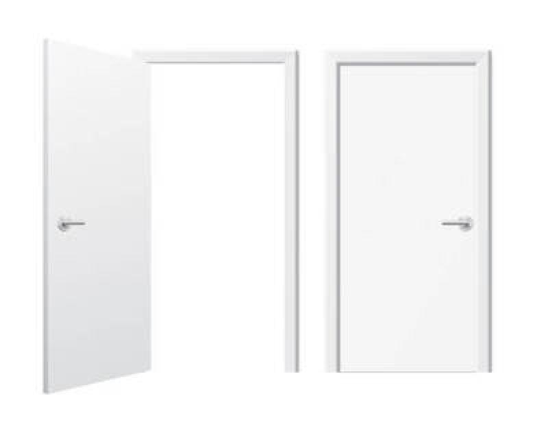Kit Porta Embutida Drywall Moeda - Kit Porta de Embutir Drywall