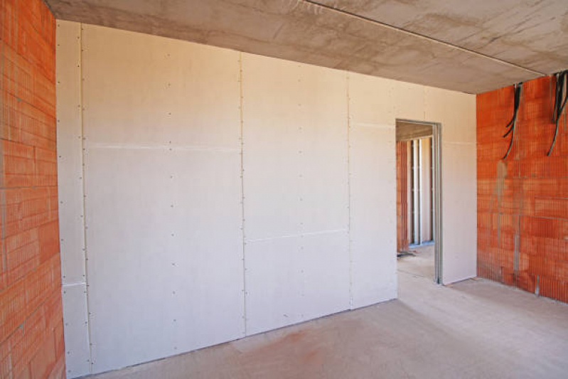 Valor de Divisória com Drywall Serra Verde - Divisória para Quarto Drywall